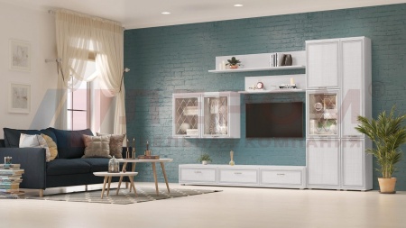 Гостиная-Стенка Карина-01 (В-2224 х Ш-3240 х Г-448 мм) Гостиная-Стенка Карина-01 (В-2224 х Ш-3240 х Г-448 мм)