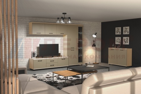  корпус Ясень Асахи, фасад Латте Матовый 