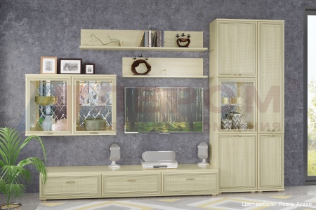 Гостиная-Стенка Карина-01 (В-2224 х Ш-3240 х Г-448 мм) Гостиная-Стенка Карина-01 (В-2224 х Ш-3240 х Г-448 мм)