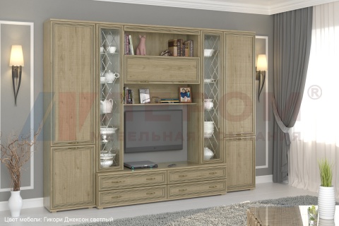 Гостиная-Стенка Карина-19 (В-2224 х Ш-2880 х Г-448 мм)